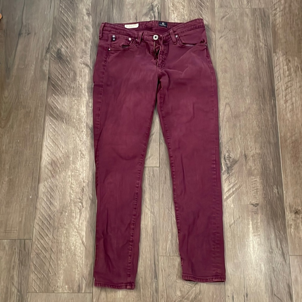 Purple AG Adriano Goldschied Stevie ankle jeans